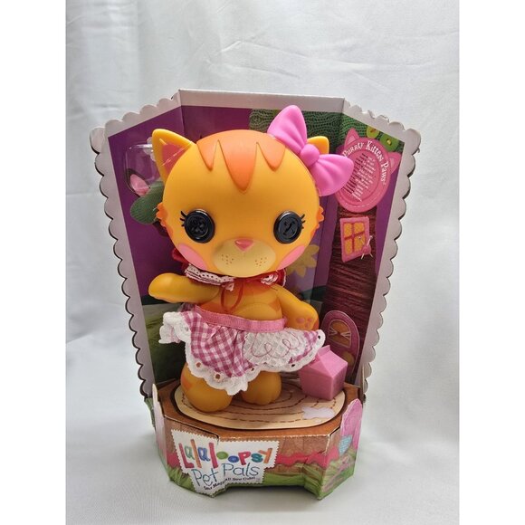 lalaloopsy Other - RARE NEW Lalaloopsy PURRTY KITTEN PAWS Orange Jointed Cat PET PALS